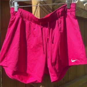 Nike Dri-Fit Pink Athletic Shorts Lightweight Moisture-Wicking